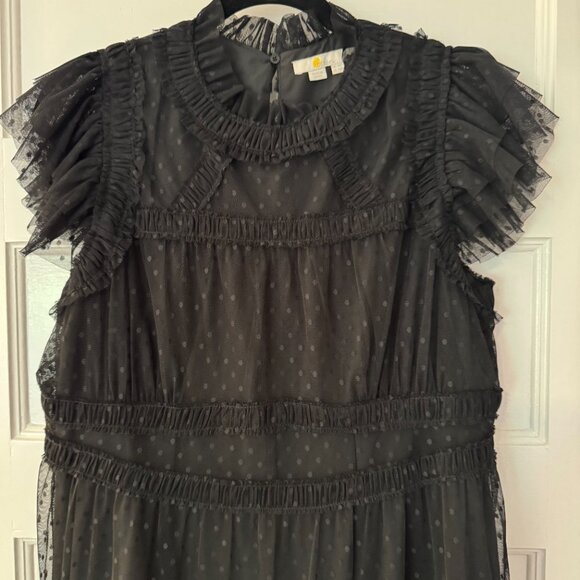 Boden Edie Tiered Tulle Midi Dress, 12P - Picture 7 of 10